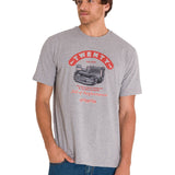 Polera Manga Corta Casual Hombre PROJECTS GRAPHIC TEE Gris Cat