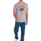 Polera Manga Corta Casual Hombre PROJECTS GRAPHIC TEE Gris Cat