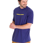 Polera Manga Corta Casual Hombre PROJECTS GRAPHIC TEE Indigo Cat
