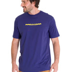 Polera Manga Corta Casual Hombre PROJECTS GRAPHIC TEE Indigo Cat