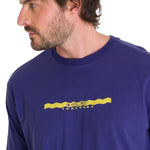 Polera Manga Corta Casual Hombre PROJECTS GRAPHIC TEE Indigo Cat