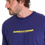 Polera Manga Corta Casual Hombre PROJECTS GRAPHIC TEE Indigo Cat
