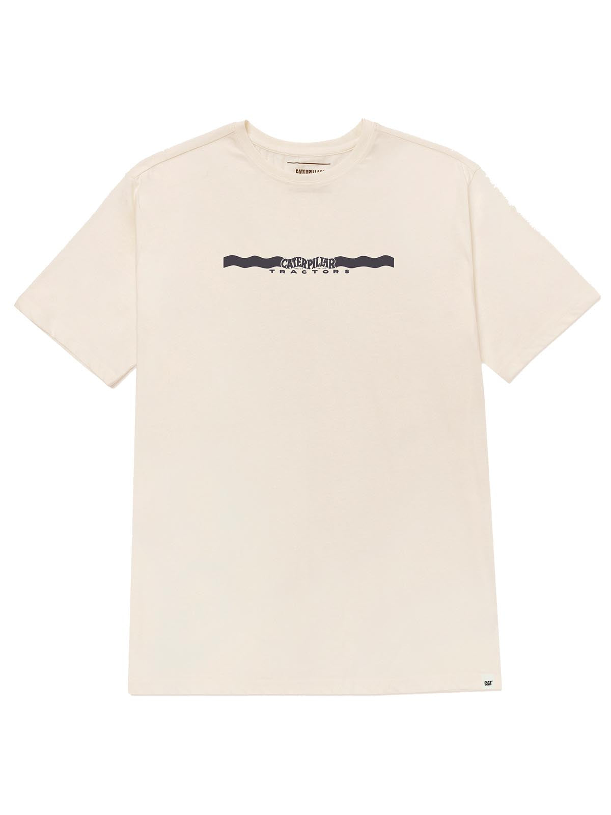 Polera Manga Corta Casual Hombre PROJECTS GRAPHIC TEE Perla Cat