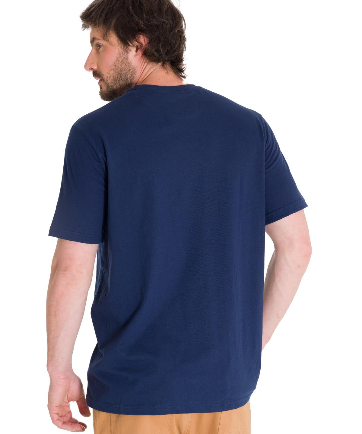 Polera Manga Corta Casual Hombre PROJECTS GRAPHIC TEE Azul Marino Cat