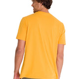 Polera Manga Corta Casual Hombre EQUIPMENT GRAPHIC TEE Amarilla Cat