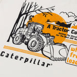 Polera Manga Corta Casual Hombre EQUIPMENT GRAPHIC TEE  Blanca Cat