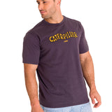 Polera Manga Corta Casual Hombre HERITAGE 1925 GRAPHIC TEE Carbón Cat