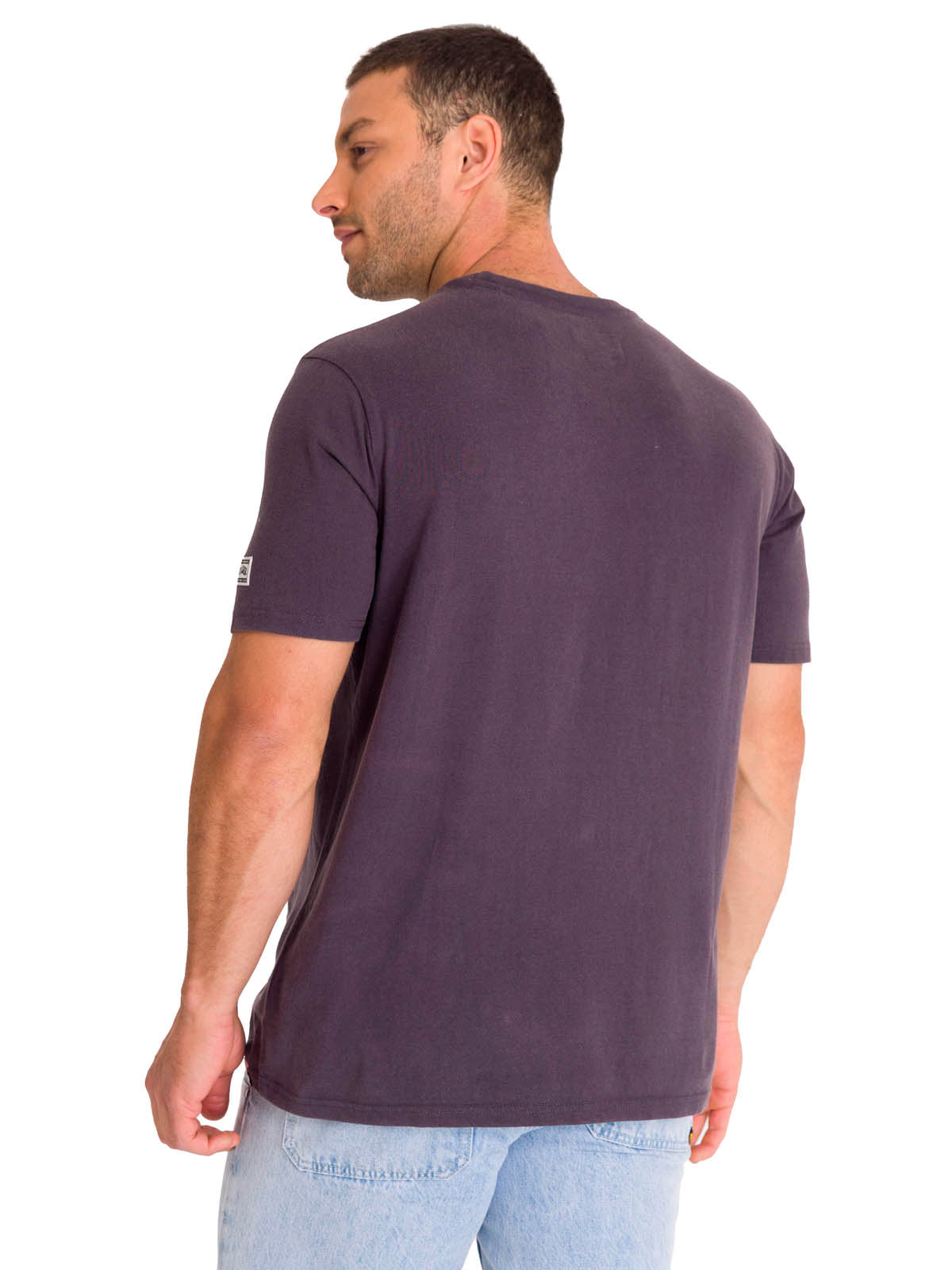 Polera Manga Corta Casual Hombre HERITAGE 1925 GRAPHIC TEE Carbón Cat