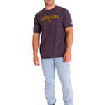 Polera Manga Corta Casual Hombre HERITAGE 1925 GRAPHIC TEE Carbón Cat