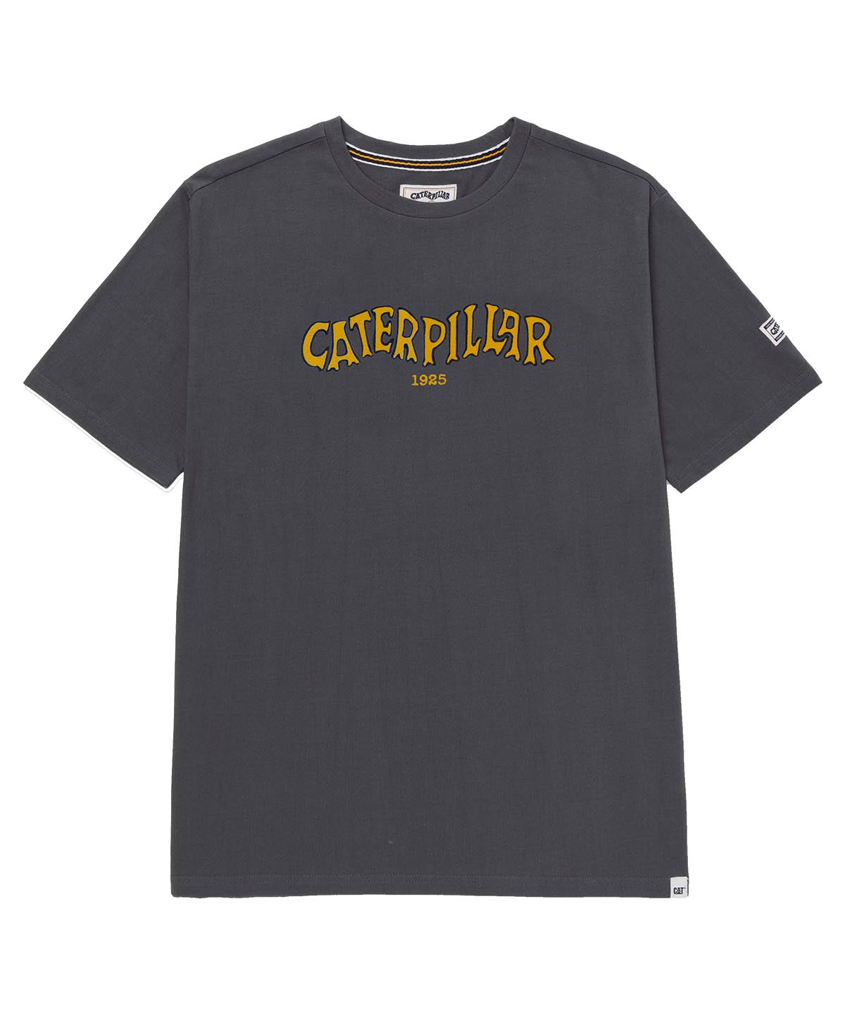 Polera Manga Corta Casual Hombre HERITAGE 1925 GRAPHIC TEE Carbón Cat