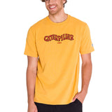 Polera Manga Corta Casual Hombre HERITAGE 1925 GRAPHIC TEE Amarilla Cat