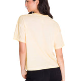 Polera Manga Corta Casual Mujer BOXY CENTENNIAL GRAPHIC TEE Blanca Cat