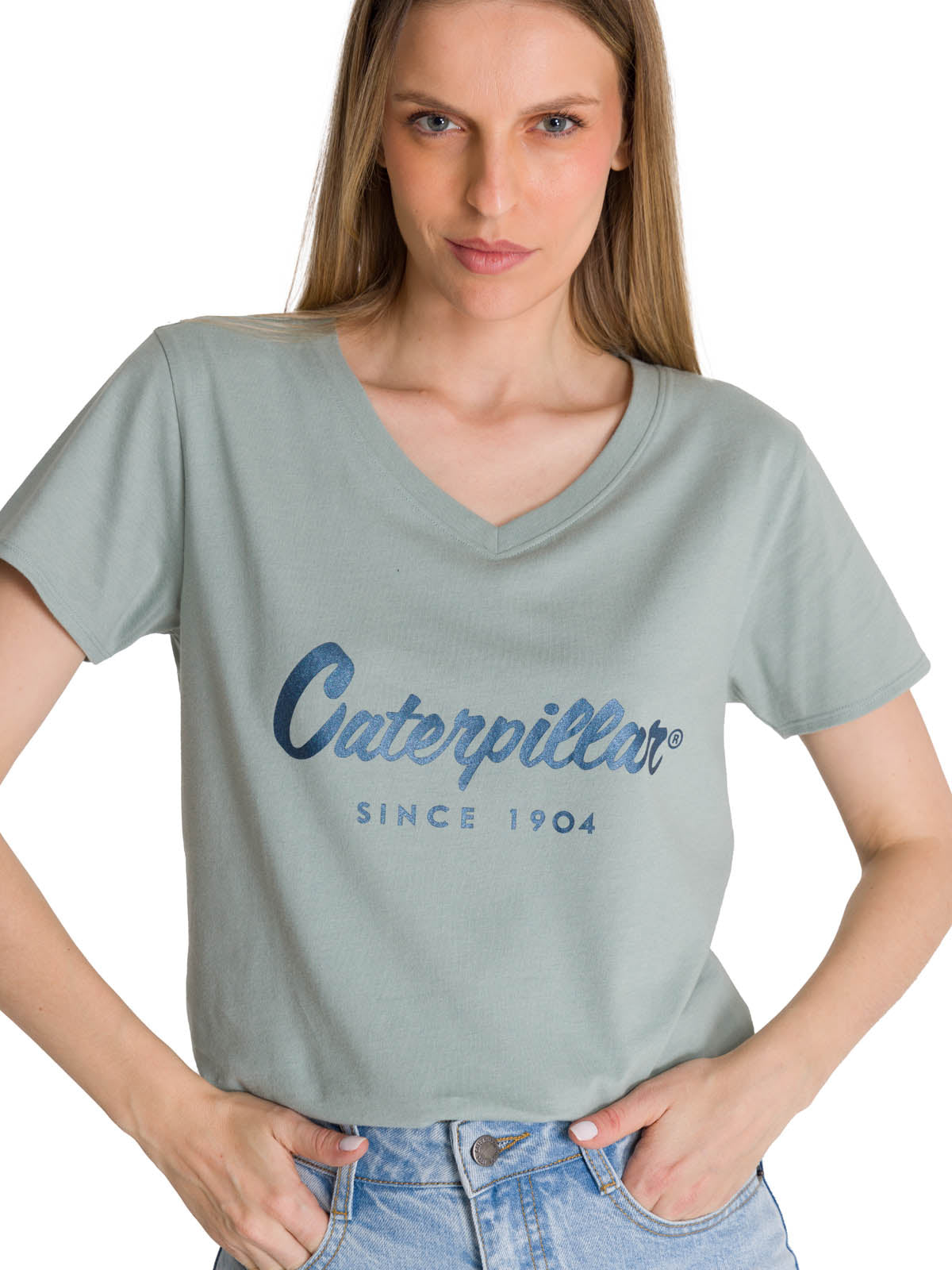 Polera Manga Corta Mujer Since 1904 Cian CAT