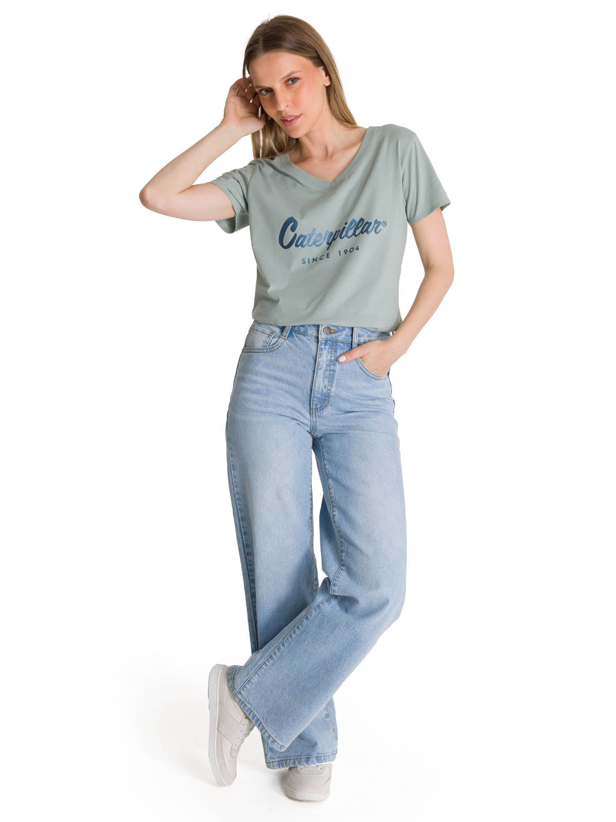 Polera Manga Corta Mujer Since 1904 Cian CAT