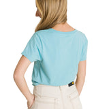 Polera Manga Corta Mujer Since 1904 Celeste CAT