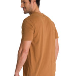 Polera Manga Corta Hombre Everyday Workwear Café CAT