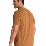 Polera Manga Corta Hombre Everyday Workwear Café CAT