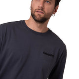 Polera Manga Corta Hombre Heavyweight Relaxed Negro Cat
