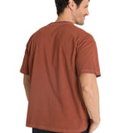 Polera Casual Hombre Heavyweight Relaxed Ladrillo CAT