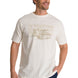 Polera Manga Corta Hombre Heritage Tractor Beige CAT