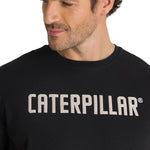 Polera Manga Corta Hombre Caterpillar Puff Negro CAT