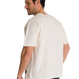 Polera Manga Corta Hombre Relaxed Innovation Blanco CAT