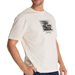 Polera Manga Corta Hombre Relaxed Innovation Blanco CAT