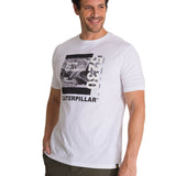 Polera Manga Corta Hombre Everyday Workwear Blanco CAT