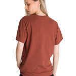 Polera Manga Corta Mujer Diseño Ladrillo CAT