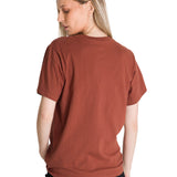 Polera Manga Corta Mujer Diseño Ladrillo CAT