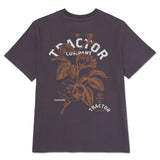 POLERA MANGA CORTA MUJER TRACTOR CO BACK GRAP GRIS