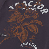 POLERA MANGA CORTA MUJER TRACTOR CO BACK GRAP GRIS