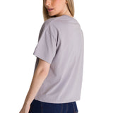 Polera Manga Corta Boxy Mujer Bordato CAT Lila CAT