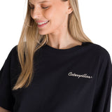 Polera Manga Corta Boxy Mujer Tried and True Rosa CAT