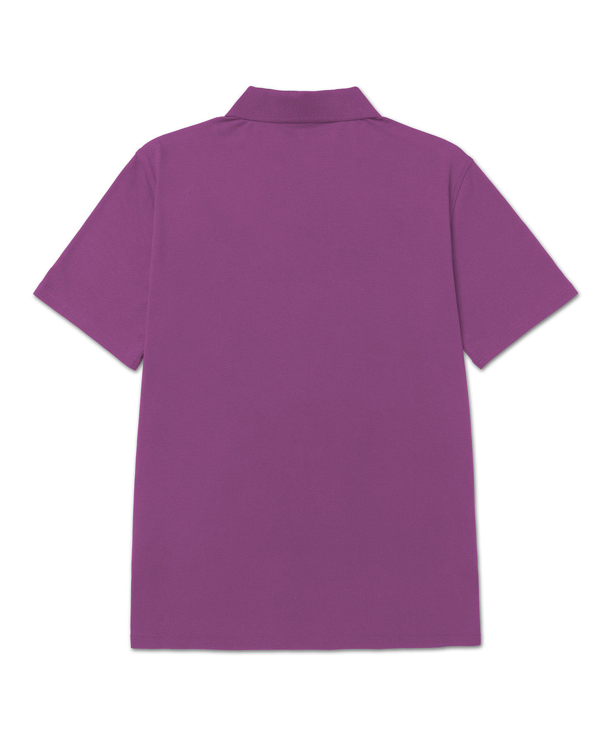 Polera Manga Corta Hombre Cat Logo Pique Morado