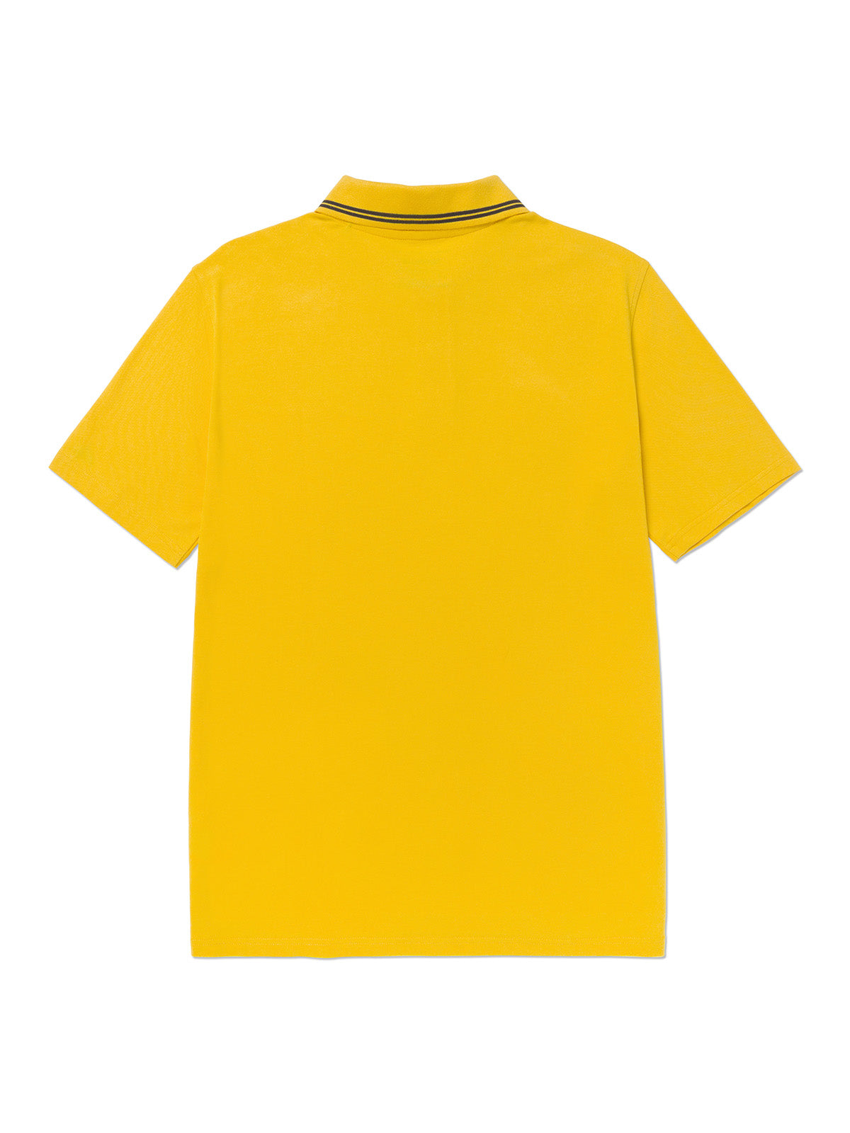 Polera Manga Corta Hombre Cat Logo Pique Amarillo