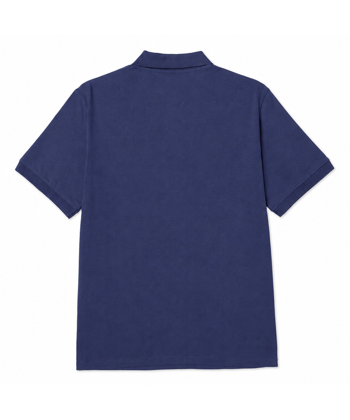 Polera Manga Corta Hombre Cat Logo Pique Azul