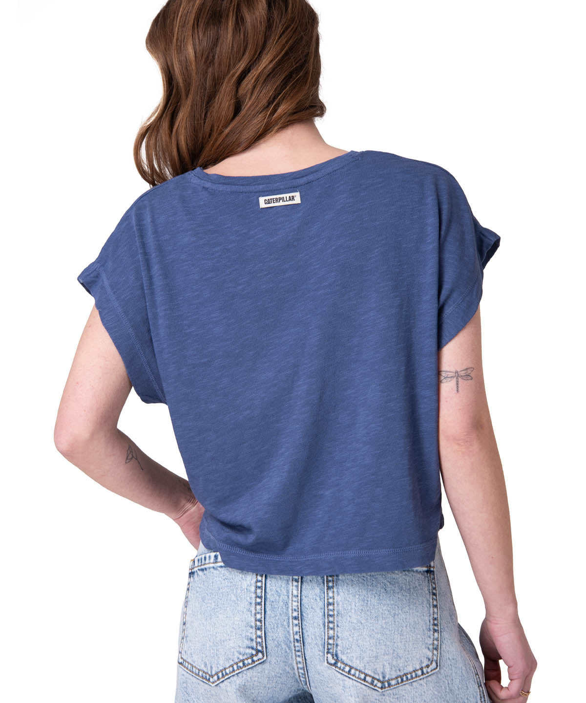 Polera Manga Corta Hombre Slub Knit Fashion Azul