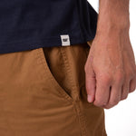 Polera Manga Corta Hombre Heritage Azul Oscuro Cat