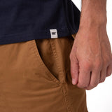 Polera Manga Corta Hombre Heritage Azul Oscuro Cat