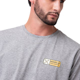 Polera Manga Corta Hombre Sales And Service Gris Cat