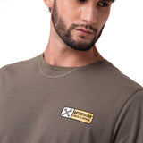 Polera Manga Corta Hombre Sales And Service Verde Cat