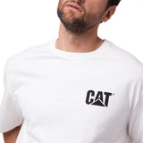 Polera Manga Corta Hombre Relaxed Danny Blanco Cat