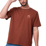 Polera Manga Corta Hombre Western Café Cat