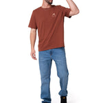 Polera Manga Corta Hombre Western Café Cat