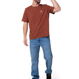 Polera Manga Corta Hombre Western Café Cat