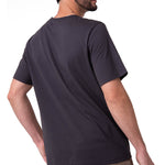 Polera Manga Corta Hombre Western Gris Oscuro Cat