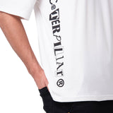 Polera Manga Corta Hombre Diseño SCI FI Blanco Cat