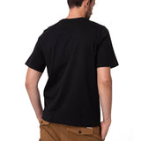 Polera Manga Corta Hombre Small Logo Negro CAT