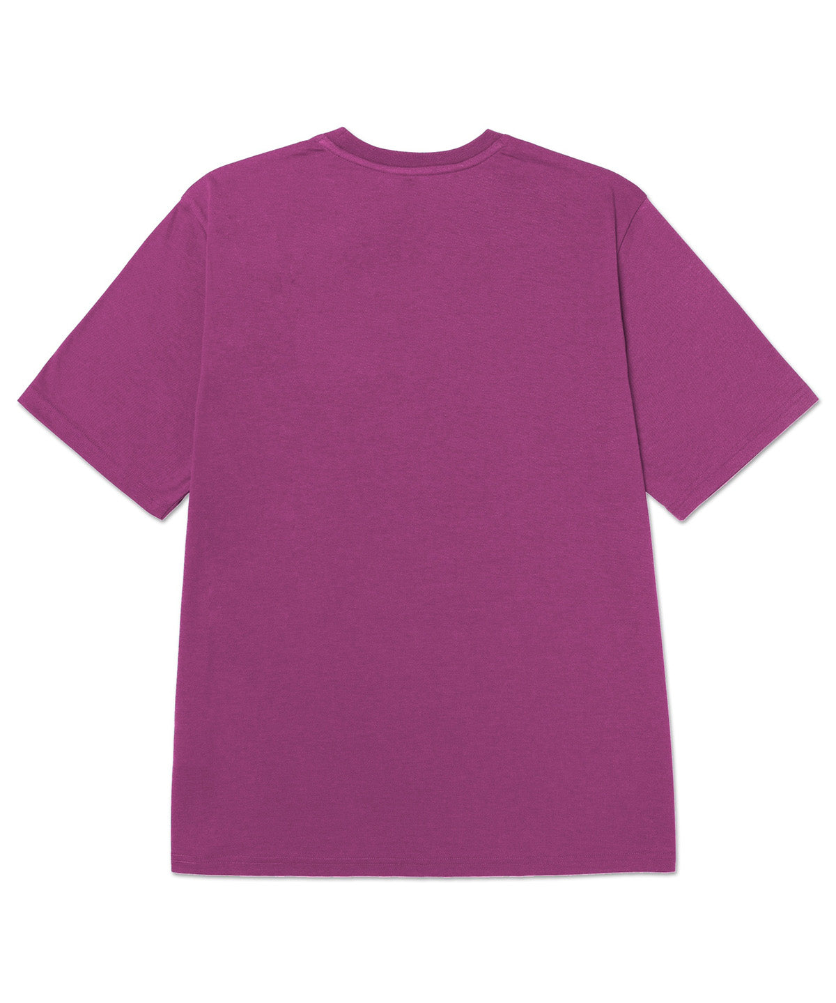 Polera Manga Corta Hombre Cat Small Logo Morado